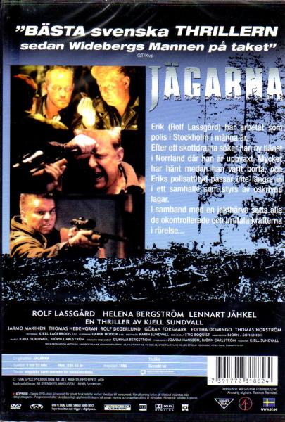 DVD SWEDISH Jägarna NEW Rolf Lassgård